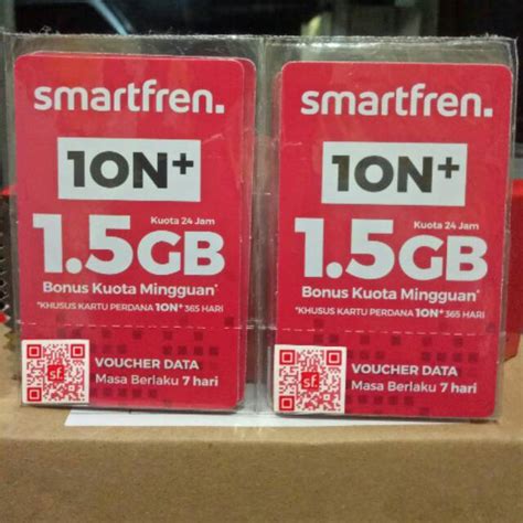 Jual Voucher Data Smartfren On Kuota Gb Shopee Indonesia