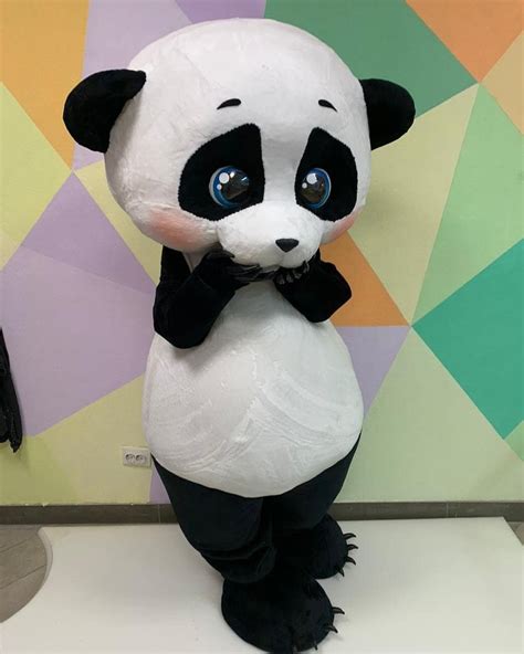 Panda Suit Panda Costume Panda Mascot Costume Etsy