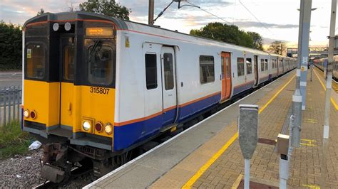 London Overground Class 315 Ride Edmonton Green To Cheshunt Youtube