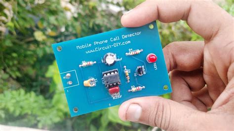 Mobile Phone Call Detector Cell Phone Detector Electronics Projects