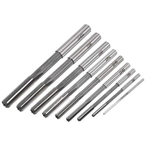 Uxcell Chucking Reamer Set Lathe Machine Reamer Straight Flute Mi