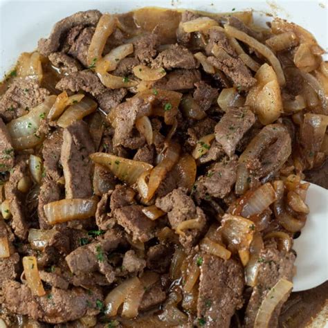 Beef Liver Onions Easy Delicious Liver Recipe To Make