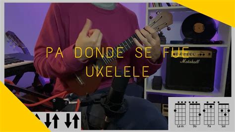 UKELELE Pa Donde Se Fue Mon Laferte Cover Tutorial Martin Lopez