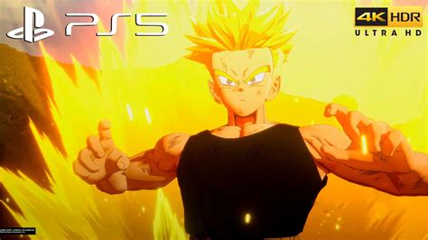 Dragon Ball Z Kakarot PS5 Super Saiyan 2 Trunks Vs Demon King Dabura