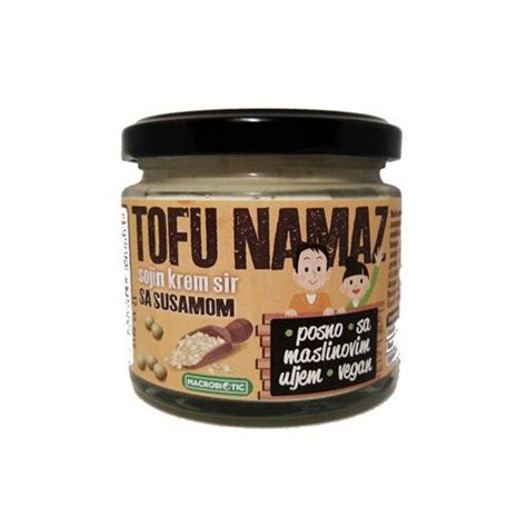 Macrobiotic Tofu Namaz Sojin Krem Sir Sa Sumamom 200g EPonuda