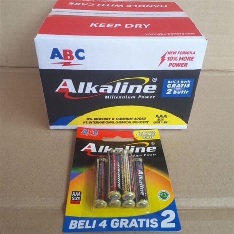 Jual Batu Batrai ABC Alkaline A2 AA A3 AAA Kecil Besar Isi 4 2