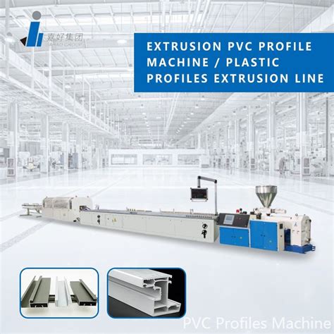 Automatic Plastic Profile Extruder Production Line PVC UPVC WPC Window