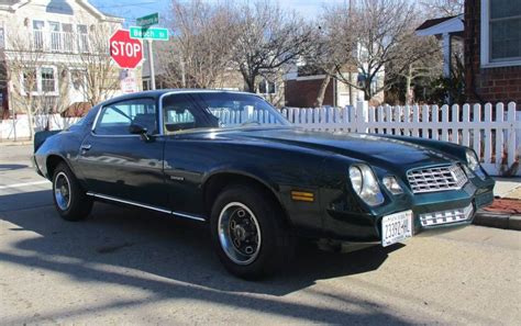 4-Speed, Green, and Mean: 1978 Chevrolet Camaro LT | Barn Finds