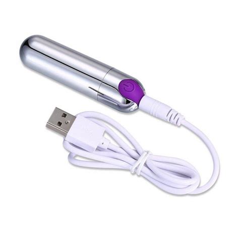 Vibrador Power Bullet Recarregável Vibrações Sex Shop Loja Fetiches