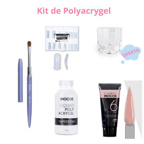 Polyacrygel Bisnaga Nude Avelã 60g INOCOS Andie Store