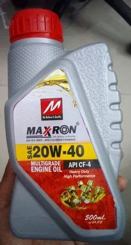 Maxxron Sae W Engine Oil Bottle Of Ml Rs Litre Deep Oil