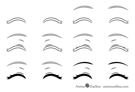 How To Draw Happy Anime Or Manga Eyes Animeoutline