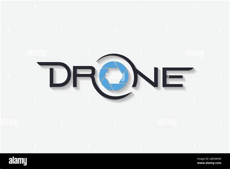 Drone Logo Design Concept Template Stock Vector Image Art Alamy