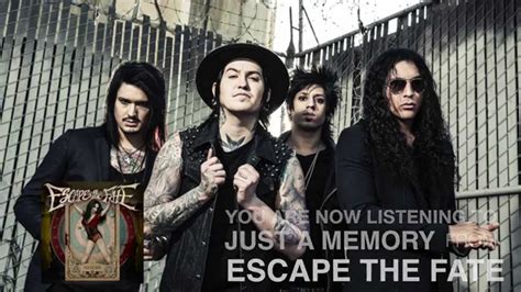 Escape The Fate Just A Memory Audio Stream Youtube