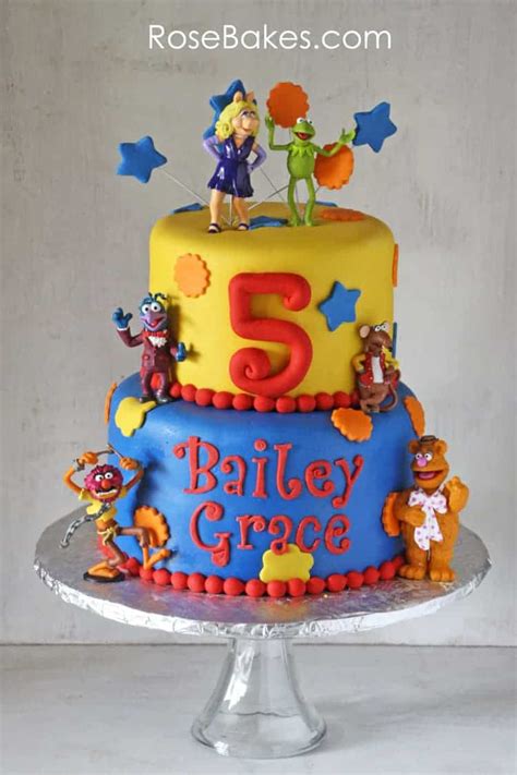 Muppets Birthday Cake - Rose Bakes