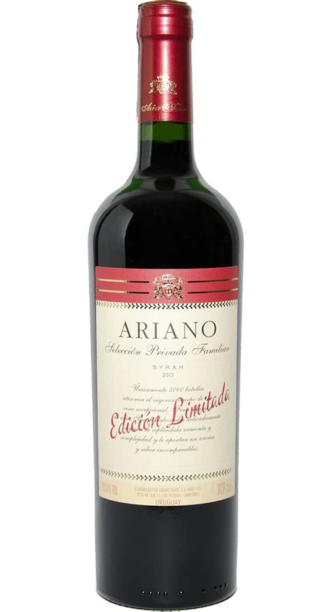 Ariano Selecci N Privada Familiar Syrah Dom Wina