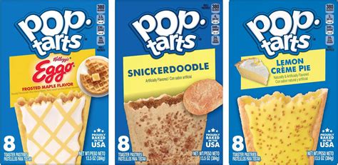 Pop Tarts Toaster Pastries Breakfast Foods Kids Snacks