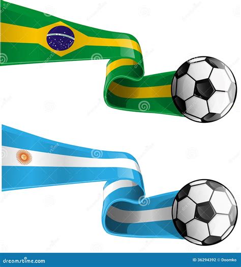 Argentina Vs Brazil Stock Photography - Image: 36294392