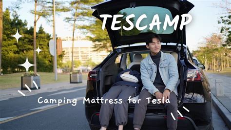 Tescamp Camping Mattress For Tesla Model Y Certipur Memory Foam