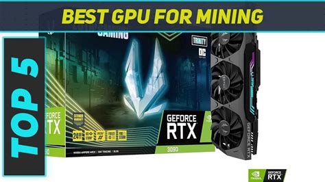 Top 5 Best GPU For Mining 2023 YouTube