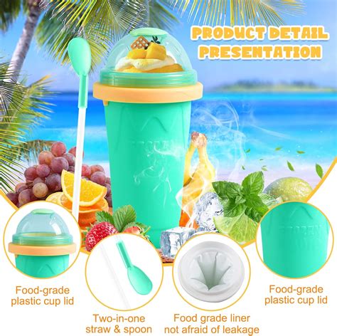 Slushie Maker Cup Slushy Cup Magic Quick Frozen Smoothies Cup Diy Ice