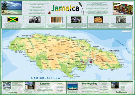 Map Poster Of Jamaica I Love Maps