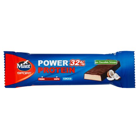 Matt Sport Power Protein Cocco G Carrefour