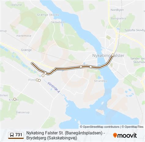 731 Route Schedules Stops And Maps Nykøbing F St Updated