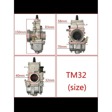 Jual Karburator Tm Mm Tm T Flat Valve Mm Mikuni Karburator