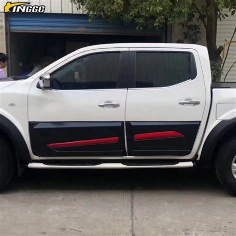 ABS Offroad Side Body Cladding Side Door Molding Cover For Navara Np300