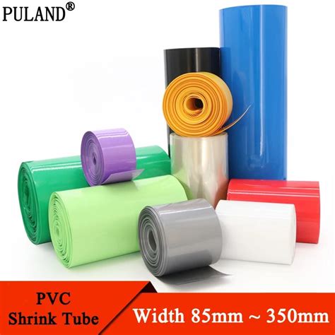 Width Mm Mm Lithium Battery Heat Shrink Tube Wrap Cover