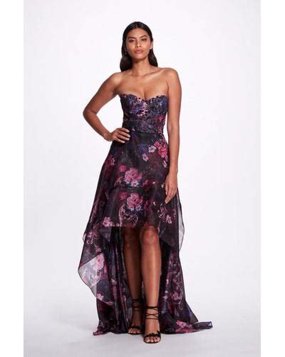 Marchesa High Low Dresses For Women Lyst