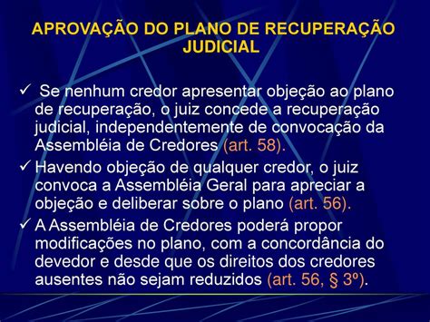 Recuperação da empresa na Lei ppt carregar