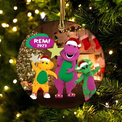 Barney and Friends Christmas 2023 Ornament Kids Cartoon Gift - Etsy