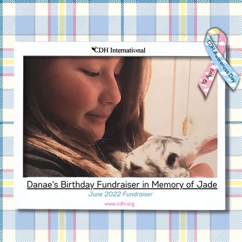 Danaes Birthday Fundraiser For Cdh Research