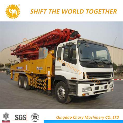 M M Truck Mounted Concrete Mixer Pump Concrete Pump Truck And Pumper