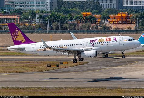 XU 356 Cambodia Angkor Air Airbus A320 232 WL Photo By Lukas Koo Man