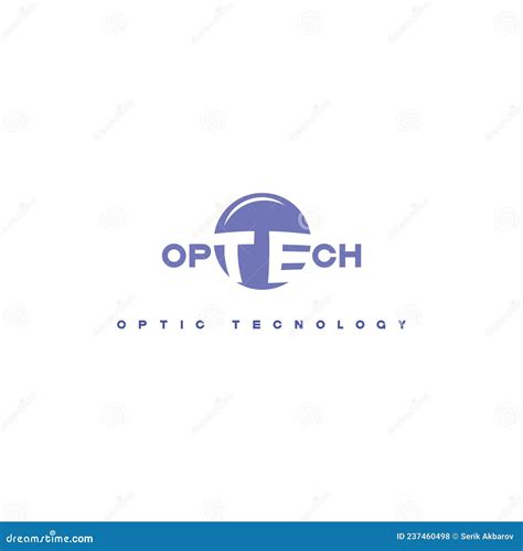 Optical Logo Stock Vector Illustration Of Magnifier 237460498