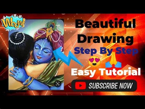 Sudama Krishna Ji Drawing Easy Way To Draw Water Color