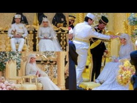 Brunei Royal Wedding Princess Azemah Bolkiah Majlis Istiadat