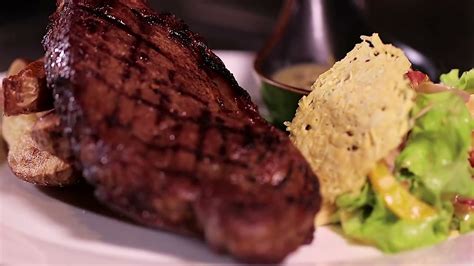 New Zealand Ocean Rib Eye Steak At Kai New Zealand Restaurant In Sathorn Bangkok Youtube