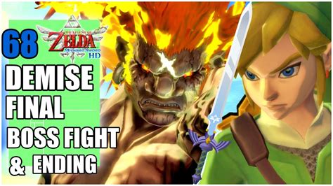 The Legend Of Zelda Skyward Sword Hd Demise Final Boss Fight Ending