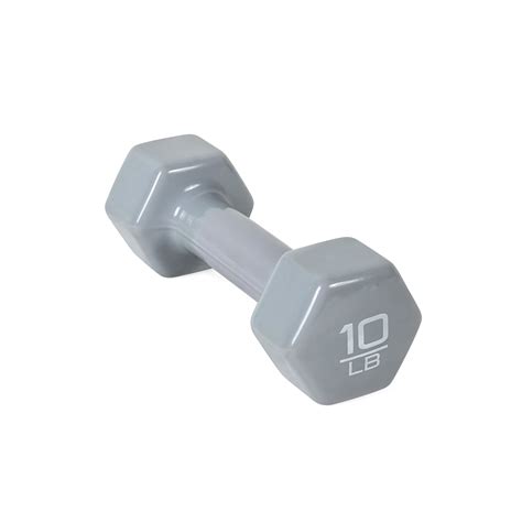 Cap Barbell 10lb Vinyl Coated Dumbbell Single