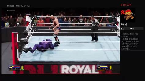 Euw Royal Rumble Kickoff Show Cesaro Vs Bonnie Youtube