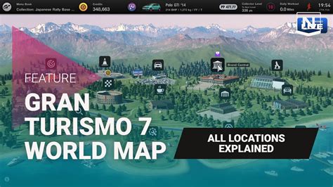 Gran Turismo 7 All World Map Locations Explained Youtube