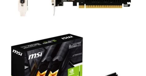 MSI GeForce GT710 2GB DDR3 (GT 710 2GD3H LP) - GT710