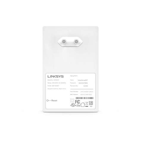 Kifutott Linksys WHW0101P Velop Mesh Range Extender Wi Fi 5 Dual Band