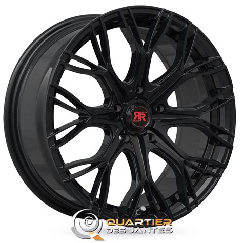 Jante RACER MATRIX 17 NOIR BRILLANT 4x114 3 Jantes Alu Jantes Tole