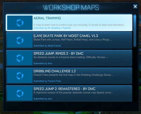 Rocket League Workshop Maps Ps4