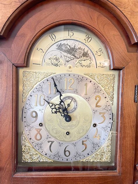 Great Lakes Vntg Colonial Of Zeeland Molyneux Grandfather Clock